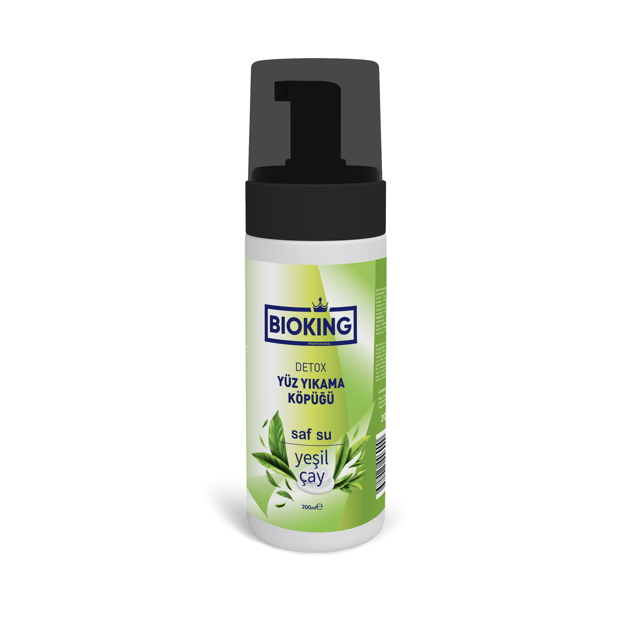 Bioking Yüz Yıkama Köpüğü Yeşil Çay